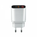 FOREVER TRAVEL CHARGER TYPE C PD+QC 3.0 20W + DISPLAY White