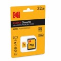 Memory Card microSD KODAK EXTRA PERFORMANCE 32GB CLASS 10 with adapter