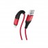 HOCO USB TO LIGHTNING DATA CABLE 1m COOL X38 red