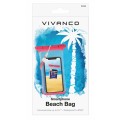 VIVANCO UNIVERSAL BEACH WATERPROOF CASE FOR SMARTPHONES UP TO 6.7&039 pink