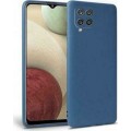 case for Samsung A12 dark blue