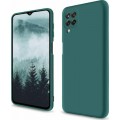 case for Samsung A12 forest green