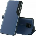 Smart View leather case Xiaomi Redmi Note 9Τ/Poco M3 blue