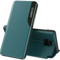 Smart View leather case Xiaomi Redmi Note 9Τ/Poco M3 green