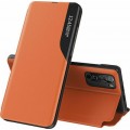 Smart View leather case Xiaomi Redmi Note 9Τ/Poco M3 orange