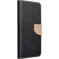 Fancy Book case for SAMSUNG A22 5G black / gold