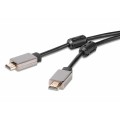 VIVANCO HDMI CABLE CERTIFIED HDMI to HDMI with ETHERNET GOLD PLATED 1m