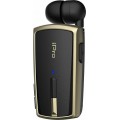 iPro RH120 In-ear Bluetooth Handsfree Μαύρο / Χρυσό