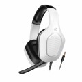MUVIT GAMING STEREO HEADPHONES 3.5mm JACK 2m CABLE PS4/5 white