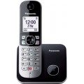 Panasonic KX-TG6851 Ασύρματο Τηλέφωνο με Aνοιχτή Aκρόαση Black