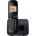 Panasonic KX-TGC210 Ασύρματο Τηλέφωνο με Aνοιχτή Aκρόαση Black