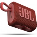 JBL Go 3 Αδιάβροχο Ηχείο Bluetooth 4.2W με Διάρκεια Μπαταρίας έως 5 ώρες Κόκκινο