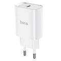 HOCO TRAVEL CHARGER PD 20W TYPE C N24 white