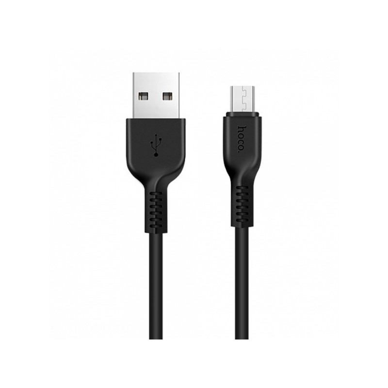 HOCO USB TO MICRO USB DATA CABLE 1m SPEED X20 black
