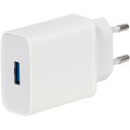 VIVANCO TRAVEL CHARGER QUICKCHARGE 3 3A 18W white